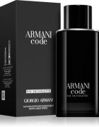Armani Code toaletní voda plnitelná pro muže 125 ml
