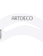 ARTDECO Brush štětec na obočí se šablonami 1 ks