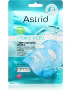 Astrid Hydro X-Cell hydrogelová maska pro vyhlazení pleti a zmenšení viditelnosti vrásek 1 ks