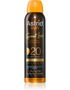 Astrid Sun Coconut Love suchý olej na opalování SPF 20 se střední UV ochranou 150 ml