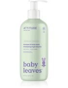 Attitude Baby Leaves Shampoo & Body wash šampon a sprchový gel pro děti s vůní sladkého jablka Sweet Apple 473 ml