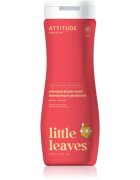 Attitude Little Leaves Mango dětský mycí gel a šampon s vůní manga 473 ml