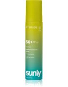 Attitude Sunly Mineral Sunscreen Spray SPF 50+ minerální sprej na opalování bez parfemace SPF 50+ 75 ml