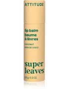Attitude Super Leaves Lip Balm balzám na rty s vůní kokosu Coconut 8.5 g