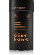 Attitude Super Leaves Men Deodorant deodorant bez hliníku pro muže Patchouli & Bourbon 75 g