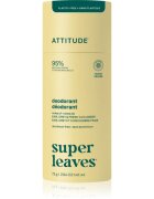 Attitude Super Leaves Natural Deodorant tuhý deodorant bez hliníku Earl Grey & Cucumber 75 g