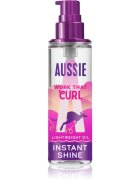 Aussie Bouncy Curls Work That Curl hydratační a vyživující olej na vlasy 95 ml