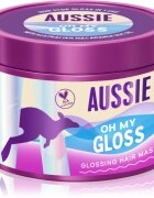 Aussie Oh My Gloss Glossing Hair Mask rozjasňující hydratační maska na vlasy 500 ml
