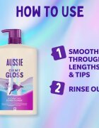 Aussie Oh My Gloss Hydrating Conditioner rozjasňující a hydratační kondicionér 1000 ml