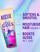 Aussie Oh My Gloss Hydrating Conditioner rozjasňující a hydratační kondicionér 200 ml
