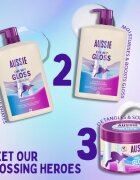 Aussie Oh My Gloss Shampoo šampon pro lesk a hebkost vlasů 1000 ml