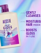 Aussie Oh My Gloss Shampoo šampon pro lesk a hebkost vlasů 1000 ml