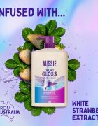 Aussie Oh My Gloss Shampoo šampon pro lesk a hebkost vlasů 1000 ml