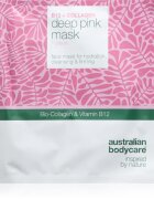 Australian Bodycare B12 + Collagen plátýnková maska pro hydrataci a vypnutí pokožky 1 ks