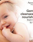 Aveeno Baby Daily Care mycí gel na tělo a vlasy pro děti od narození 250 ml