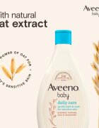 Aveeno Baby Daily Care mycí gel na tělo a vlasy pro děti od narození 250 ml
