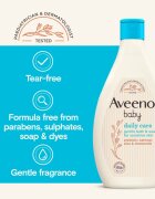 Aveeno Baby Daily Care mycí gel na tělo a vlasy pro děti od narození 250 ml