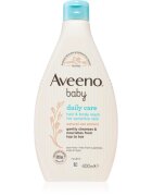Aveeno Baby Hair&Body Wash dětský šampon na vlasy a tělo 400 ml