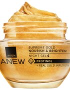 Avon Anew Skin Renewing Gold Emulsion hydratační noční krém proti vráskám 50 ml