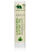 Avon Cannabis Sativa Oil Nourish & Calm balzám na rty s konopným olejem 45 g