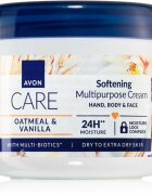 Avon Care Oatmeal & Vanilla víceúčelový krém na tvář ruce a tělo 400 ml