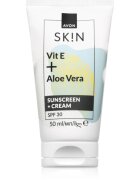 Avon Sk!n Vit E + Aloe Vera pleťový krém SPF 30 50 ml