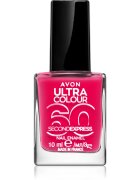 Avon Ultra Colour 60 Second Express rychleschnoucí lak na nehty odstín Fun N Fuchsia 10 ml