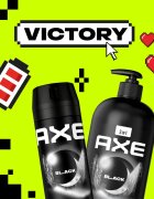 Axe Black sprchový gel na obličej tělo a vlasy 900 ml