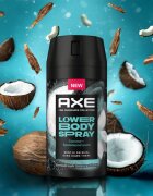Axe ​Coconut & Sandalwood tělový sprej na intimní partie 100 ml