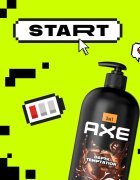 Axe Dark Temptation sprchový gel na obličej tělo a vlasy 900 ml