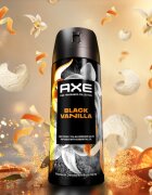 Axe Premium Black Vanilla deodorant sprej pro muže 150 ml