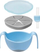 B.Box 3 in 1 Bowl & Straw miska s brčkem Bubblegum 250 ml