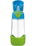 B.Box Bottle with Straw láhev s brčkem Blue Green 1 ks