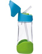 B.Box Bottle with Straw láhev s brčkem Blue Green 1 ks