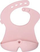 B.Box Silicone Bib bryndák Blush 4m+ 1 ks