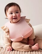 B.Box Silicone Bib bryndák Blush 4m+ 1 ks