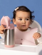 B.Box Silicone Bib bryndák Blush 4m+ 1 ks