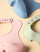 B.Box Silicone Bib bryndák Blush 4m+ 1 ks