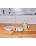 B.Box Silicone Bowl silikonová miska s víčkem Beige 300 ml