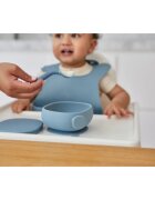 B.Box Silicone Bowl silikonová miska s víčkem Blue 300 ml