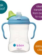 B.Box Spout Cup hrnek s držadly Blueberry 4m+ 1 ks