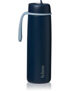 B.Box Stainless Steel Thermos Bottle termoláhev s brčkem Midnight 1 ks