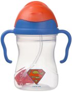 B.Box Superman hrnek s brčkem 6m+ 240 ml