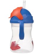 B.Box Superman hrnek s brčkem 6m+ 240 ml