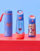 B.Box Superman láhev s brčkem 600 ml