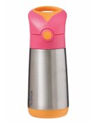 B.Box Thermos Mini termoska s brčkem Pink Orange 1 ks