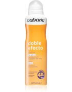 Babaria Deodorant Double Effect antiperspirant ve spreji na zpomalení růstu chloupků 200 ml