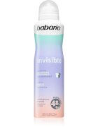 Babaria Deodorant Invisible antiperspirant ve spreji proti bílým a žlutým skvrnám 200 ml