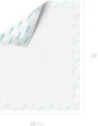 Baboo AirComfort Disposable Absorbing Changing Pads jednorázové přebalovací podložky 60×45 cm 20 ks
