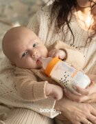 Baboo Anti-colic Feeding Bottle antikoliková láhev Blue Haze 3 m+ 1 ks